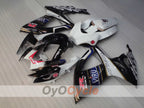 Kit de carénage injecté pour GSX R750 06-07 - Blanc, Noir - VIRU #OYO87905373