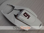 Kit de carénage à injection pour GSX R600 06-07 - Blanc, noir - MOTUL, VIRU #OYO87905338