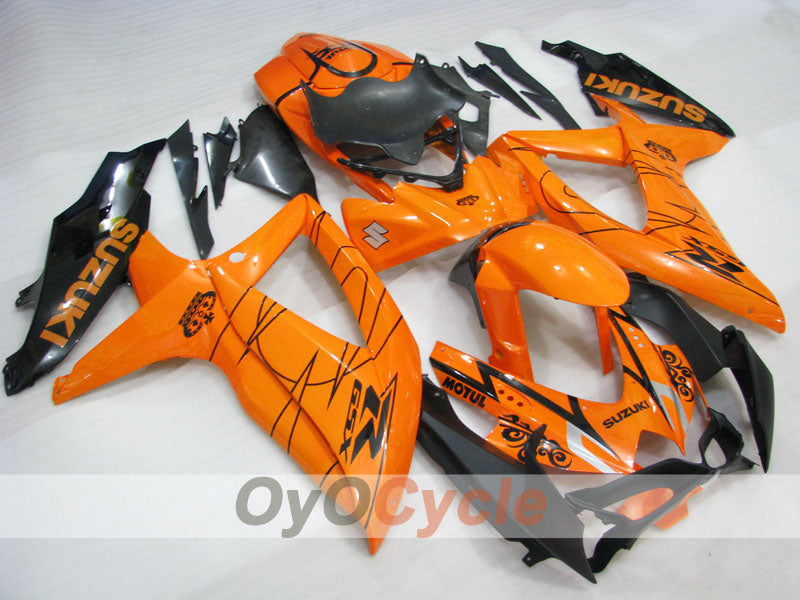 Kit de carénage injecté pour GSX R600 08-10 - Orange - MOTUL #OYO87905376 Image secondaire du produit