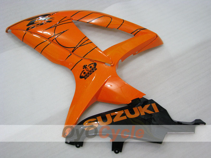 Kit de carénage injecté pour GSX R600 08-10 - Orange - MOTUL #OYO87905376
