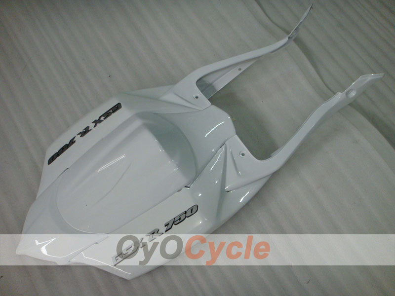 Kit de carénage injecté pour GSX R600 08-10 - Blanc - Style d'origine #OYO87905377