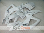 Kit de carénage injecté pour GSX R600 08-10 - Blanc - Style d'origine #OYO87905377