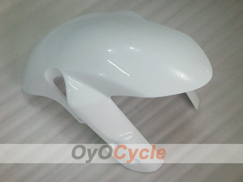 Kit de carénage injecté pour GSX R600 08-10 - Blanc - Style d'origine #OYO87905377