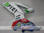 Kit de carénages à injection pour GSX R600 08-10 - Bleu, Blanc - FIXI #OYO87905379