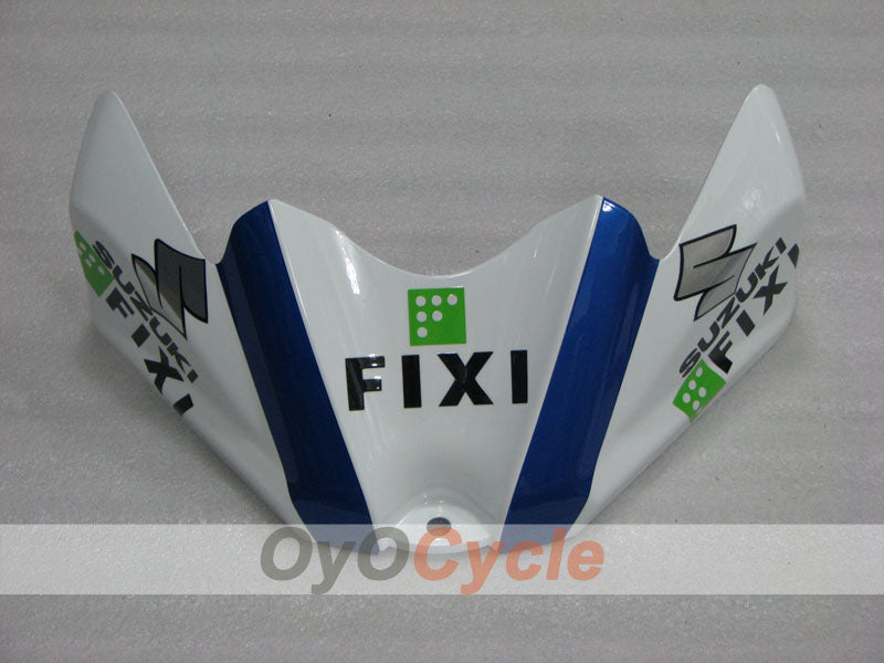 Kit de carénage à injection pour GSX R750 08-10 - Bleu, blanc - FIXI #OYO87905422