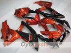 Kit de carénages à injection pour GSX R600 08-10 - Orange, Noir - Style d'origine #OYO87905381