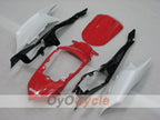 Kit de carénages à injection pour GSX R600 08-10 - Rouge, Blanc - Style d'origine #OYO87905382