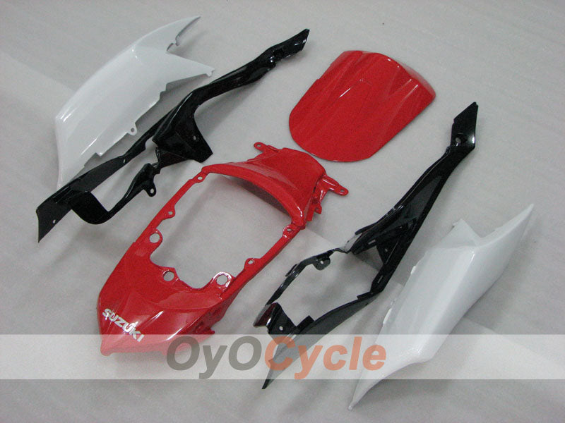 Kit de carénage à injection pour GSX R750 08-10 - Rouge, blanc, noir - Style d'origine #OYO87905425