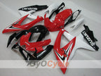 Kit de carénage à injection pour GSX R750 08-10 - Rouge, blanc, noir - Style d'origine #OYO87905425