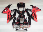 Kit de carénages à injection pour GSX R600 08-10 - Noir, Rose - Jordan #OYO87905383
