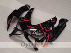 Kit de carénage à injection pour GSX R750 08-10 - Rouge, noir - Jordan #OYO87905426