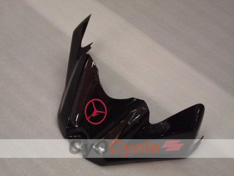 Kit de carénages à injection pour GSX R600 08-10 - Noir, Rose - Jordan #OYO87905383
