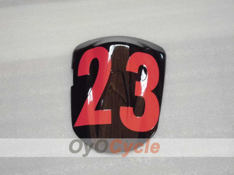 Kit de carénages à injection pour GSX R600 08-10 - Noir, Rose - Jordan #OYO87905383