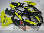 Kit de carénages à injection pour GSX R600 08-10 - Jaune, Noir - Style d'origine #OYO87905384