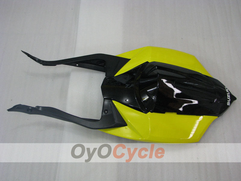 Kit de carénages à injection pour GSX R600 08-10 - Jaune, Noir - Style d'origine #OYO87905384