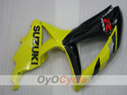 Kit de carénages à injection pour GSX R600 08-10 - Jaune, Noir - Style d'origine #OYO87905384