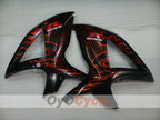 Kit de carénages à injection pour GSX R600 08-10 - Noir - Flame #OYO87905385