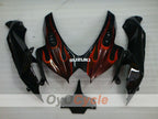 Kit de carénages à injection pour GSX R600 08-10 - Noir - Flame #OYO87905385