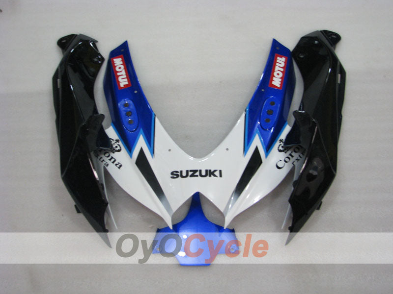 Kit de carénages à injection pour GSX R600 08-10 - Bleu, Blanc - Corona #OYO87905386
