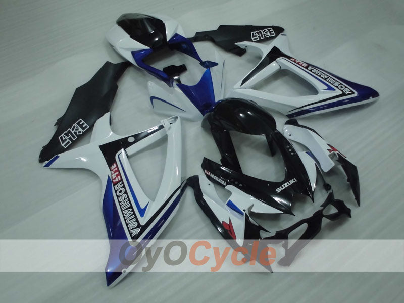 Kit de carénage à injection pour GSX R750 08-10 - Bleu, Blanc - YOSHIMURA #OYO87905430 Image principale du produit
