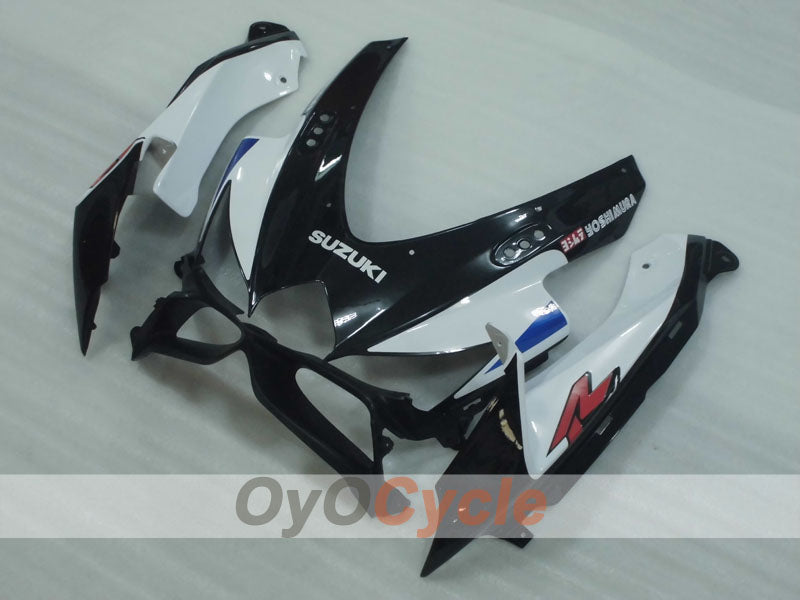 Kit de carénage à injection pour GSX R750 08-10 - Bleu, Blanc - YOSHIMURA #OYO87905430