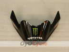 Kit de carénages à injection pour GSX R600 08-10 - Blanc, Noir - Monster #OYO87905388