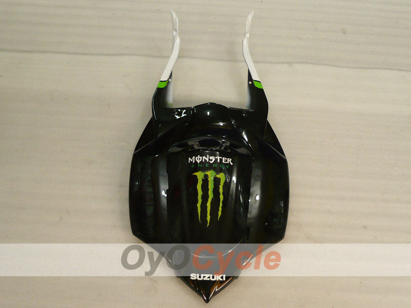 Kit de carénages à injection pour GSX R600 08-10 - Blanc, Noir - Monster #OYO87905388
