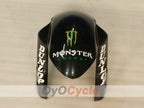 Kit de carénage à injection pour GSX R750 08-10 - Blanc, Noir - Monster #OYO87905431