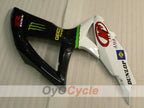 Kit de carénages à injection pour GSX R600 08-10 - Blanc, Noir - Monster #OYO87905388