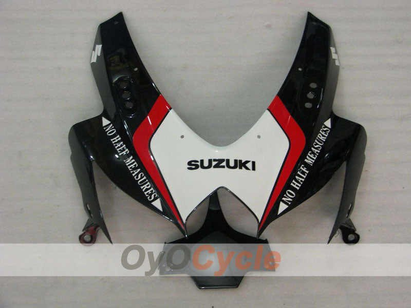 Kit de carénages à injection pour GSX R600 08-10 - Blanc, Noir - Beacon #OYO87905389
