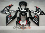 Kit de carénages à injection pour GSX R600 08-10 - Blanc, Noir - Beacon #OYO87905389