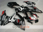 Kit de carénage à injection pour GSX R750 08-10 - Blanc, Noir - Beacon #OYO87905432