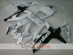 Kit de carénage à injection pour GSX R750 08-10 - Blanc, Noir - Jordan #OYO87905433