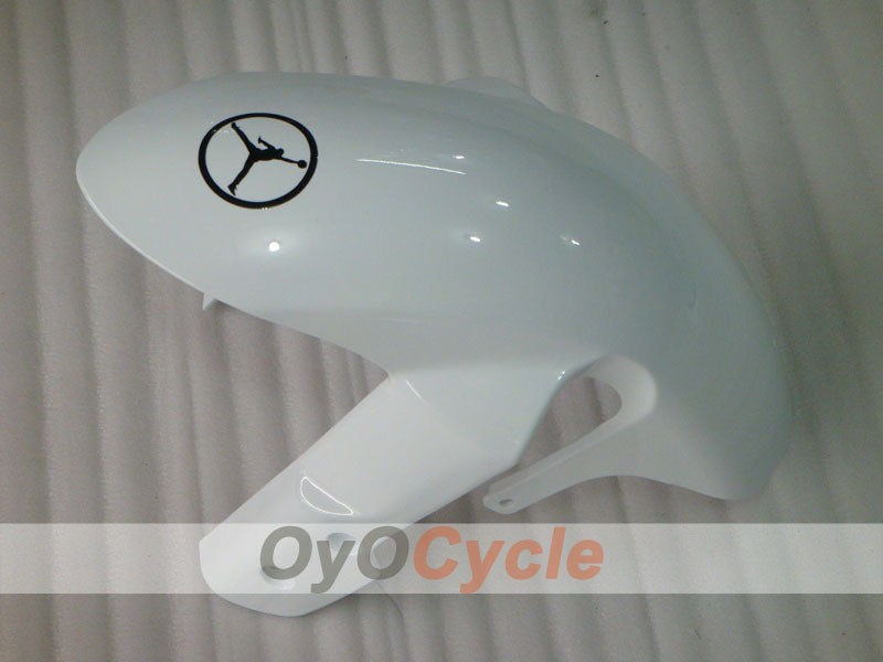 Kit de carénage à injection pour GSX R750 08-10 - Blanc, Noir - Jordan #OYO87905433