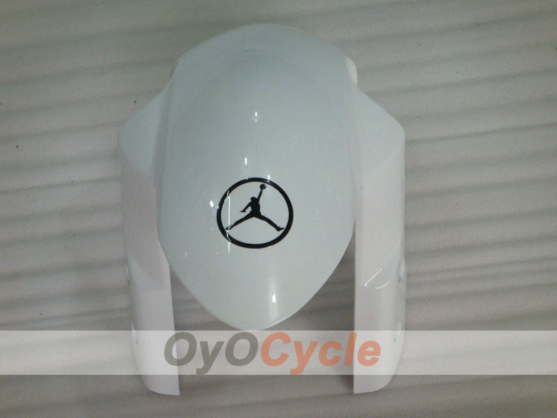Kit de carénage à injection pour GSX R750 08-10 - Blanc, Noir - Jordan #OYO87905433
