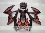 Kit de carénage injecté pour GSX R600 08-10 - Orange, Noir, Mat - Corona #OYO87905391