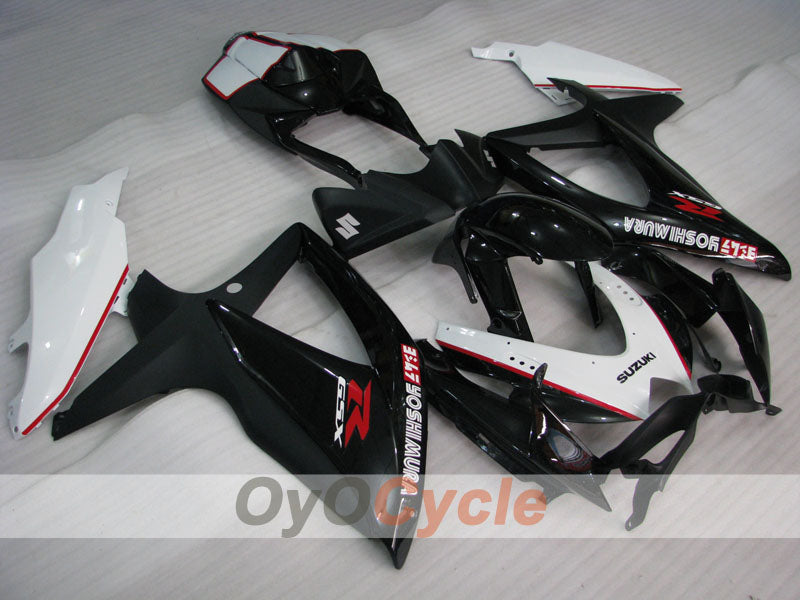 Kit de carénage injecté pour GSX R600 08-10 - Blanc, Noir - YOSHIMURA #OYO87905392 Image secondaire du produit