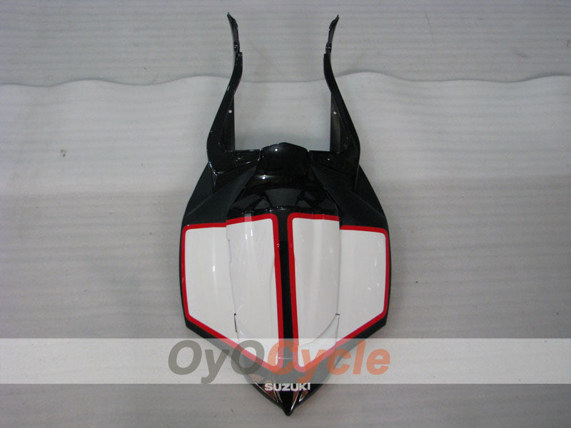 Kit de carénage injecté pour GSX R600 08-10 - Blanc, Noir - YOSHIMURA #OYO87905392