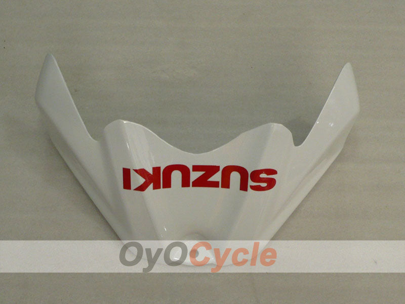 Kit de carénage à injection pour GSX R750 08-10 - Couleur rouge vin, Blanc - Style d'usine #OYO87905437