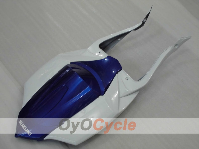 Kit de carénage injecté pour GSX R600 08-10 - Bleu, Blanc, Noir - Style d'origine #OYO87905396