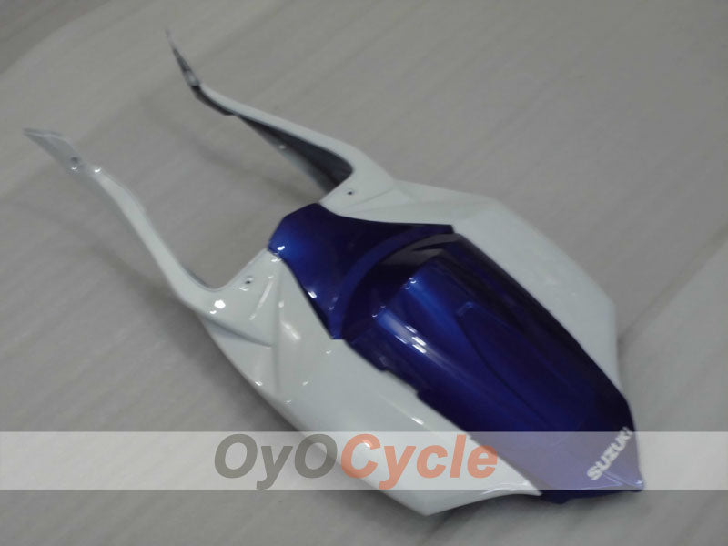Kit de carénage injecté pour GSX R600 08-10 - Bleu, Blanc, Noir - Style d'origine #OYO87905396