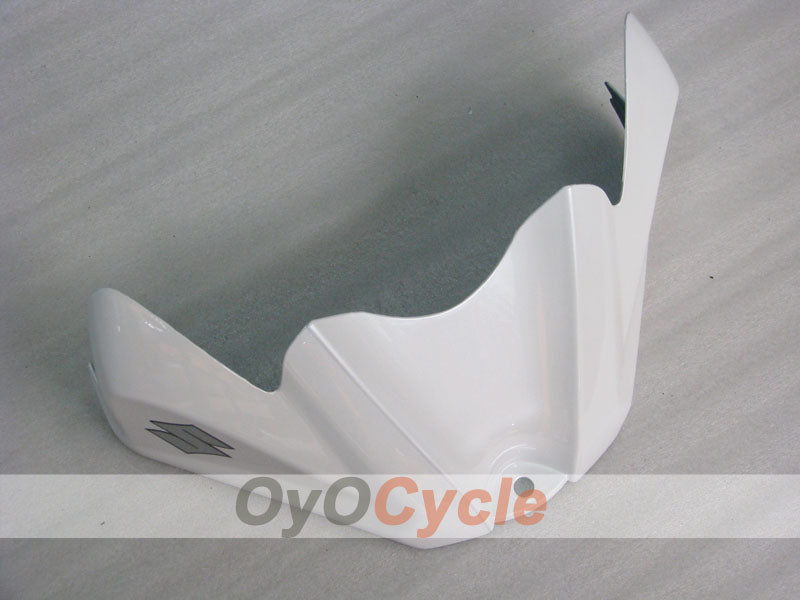 Kit de carénage injecté pour GSX R600 08-10 - Blanc, Noir - Style d'origine #OYO87905397