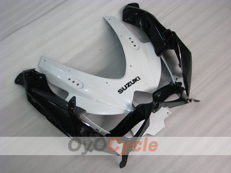 Kit de carénage à injection pour GSX R750 08-10 - Blanc, Noir - Style d'origine #OYO87905441
