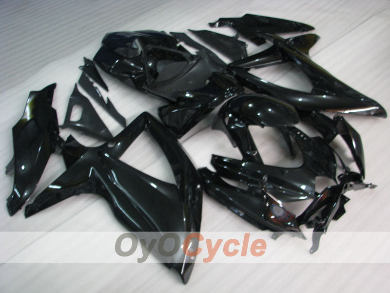 Kit de carénage à injection pour GSX R750 08-10 - Noir - Sans autocollant / décalcomanie, style d'origine #OYO87905442 Image principale du produit