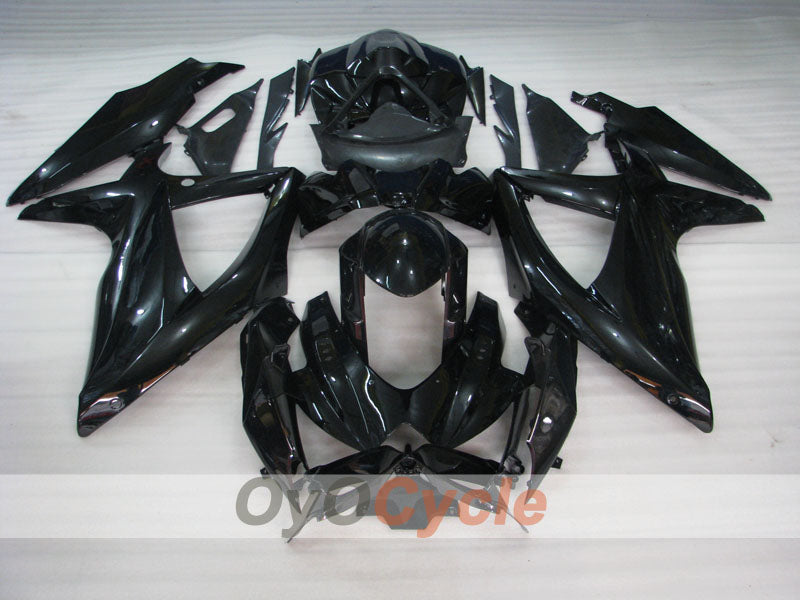 Kit de carénage à injection pour GSX R750 08-10 - Noir - Sans autocollant / décalcomanie, style d'origine #OYO87905442 Image secondaire du produit