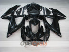 Kit de carénage à injection pour GSX R750 08-10 - Noir - Sans autocollant / décalcomanie, style d'origine #OYO87905442