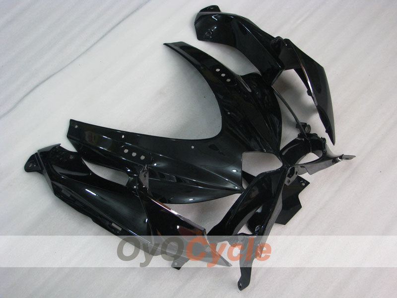 Kit de carénage injecté pour GSX R600 08-10 - Noir - Style d'origine #OYO87905398