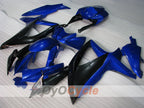 Kit de carénage à injection pour GSX R750 08-10 - Bleu, Noir - Style d'origine #OYO87905444