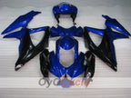 Kit de carénage à injection pour GSX R750 08-10 - Bleu, Noir - Style d'origine #OYO87905444