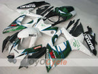 Kit de carénage à injection pour GSX R750 08-10 - Vert, Blanc - Corona #OYO87905445